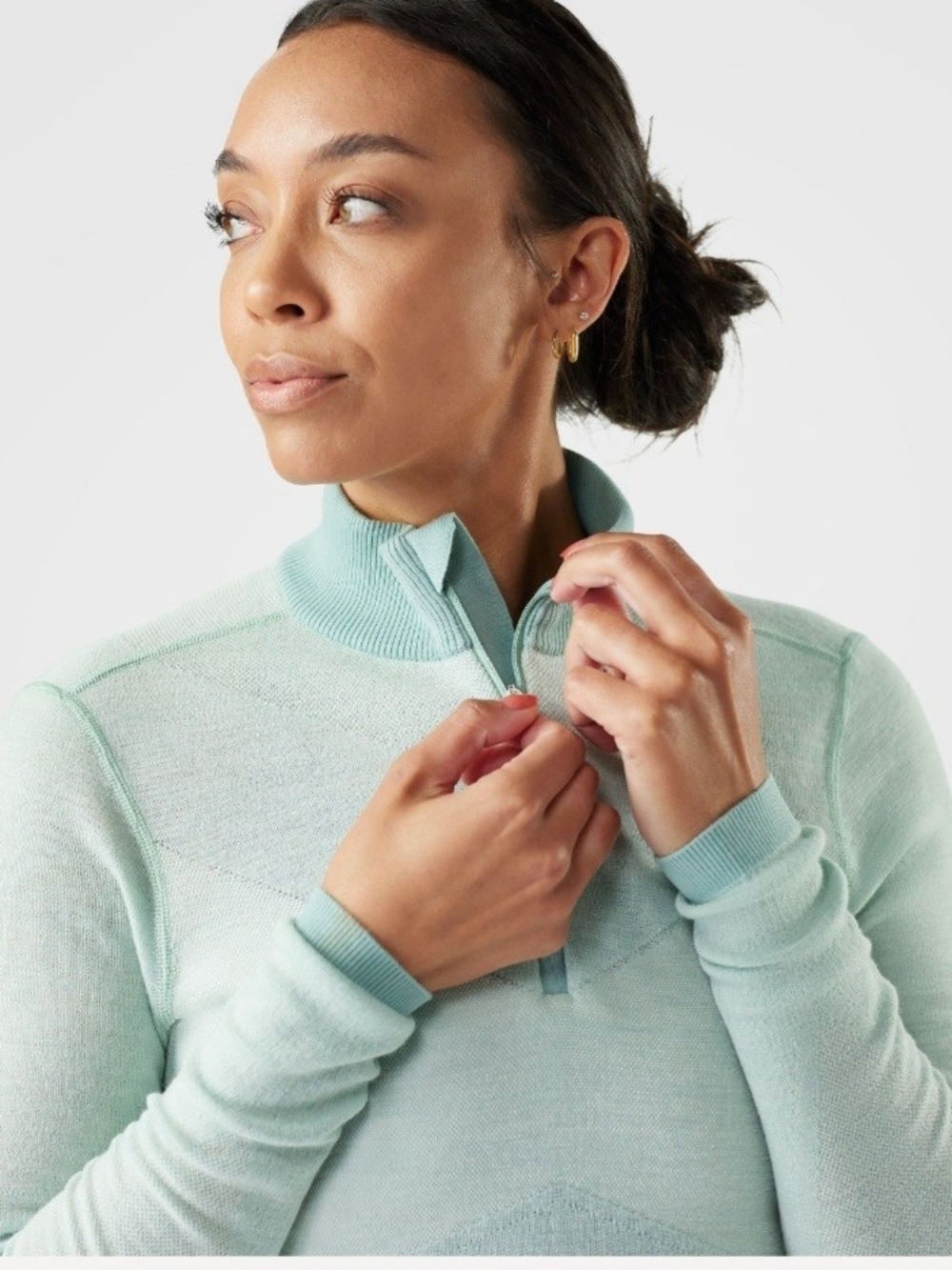 Smartwool Women's Intraknit™ Thermal Max Merino Base Layer 1/4 Zip